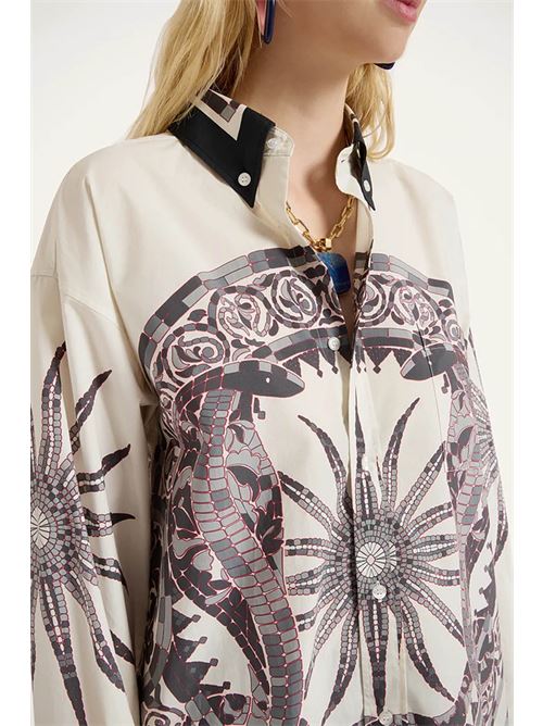 Patterned shirt LA DOUBLEJ. | SHI0092COT015COB01GY02